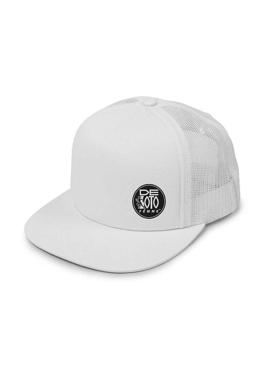 Accesorios De Soto | Gorra Trucker Femme - Rebajas Blanco