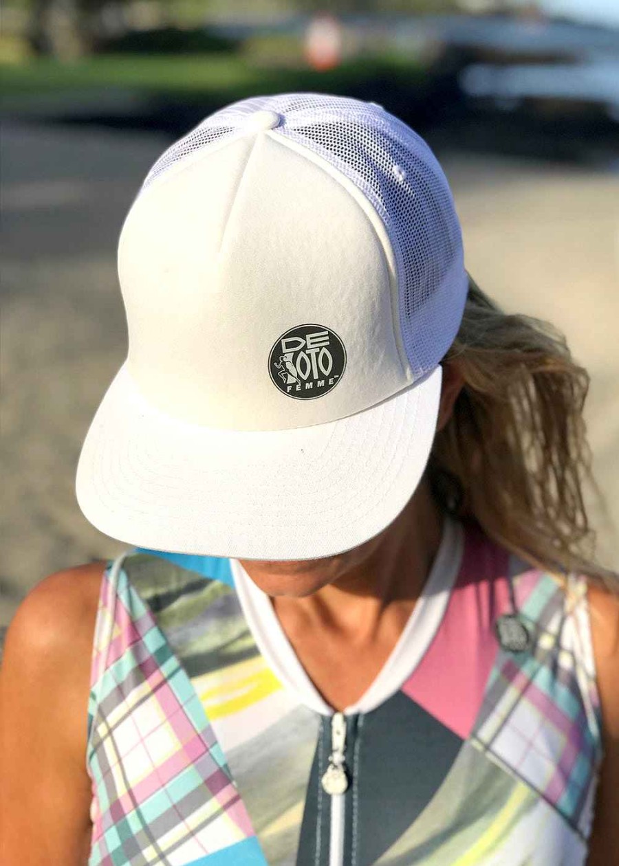 Accesorios De Soto | Gorra Trucker Femme - Rebajas Blanco