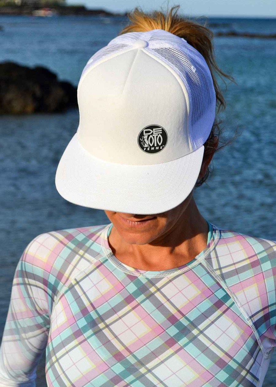 Accesorios De Soto | Gorra Trucker Femme - Rebajas Blanco