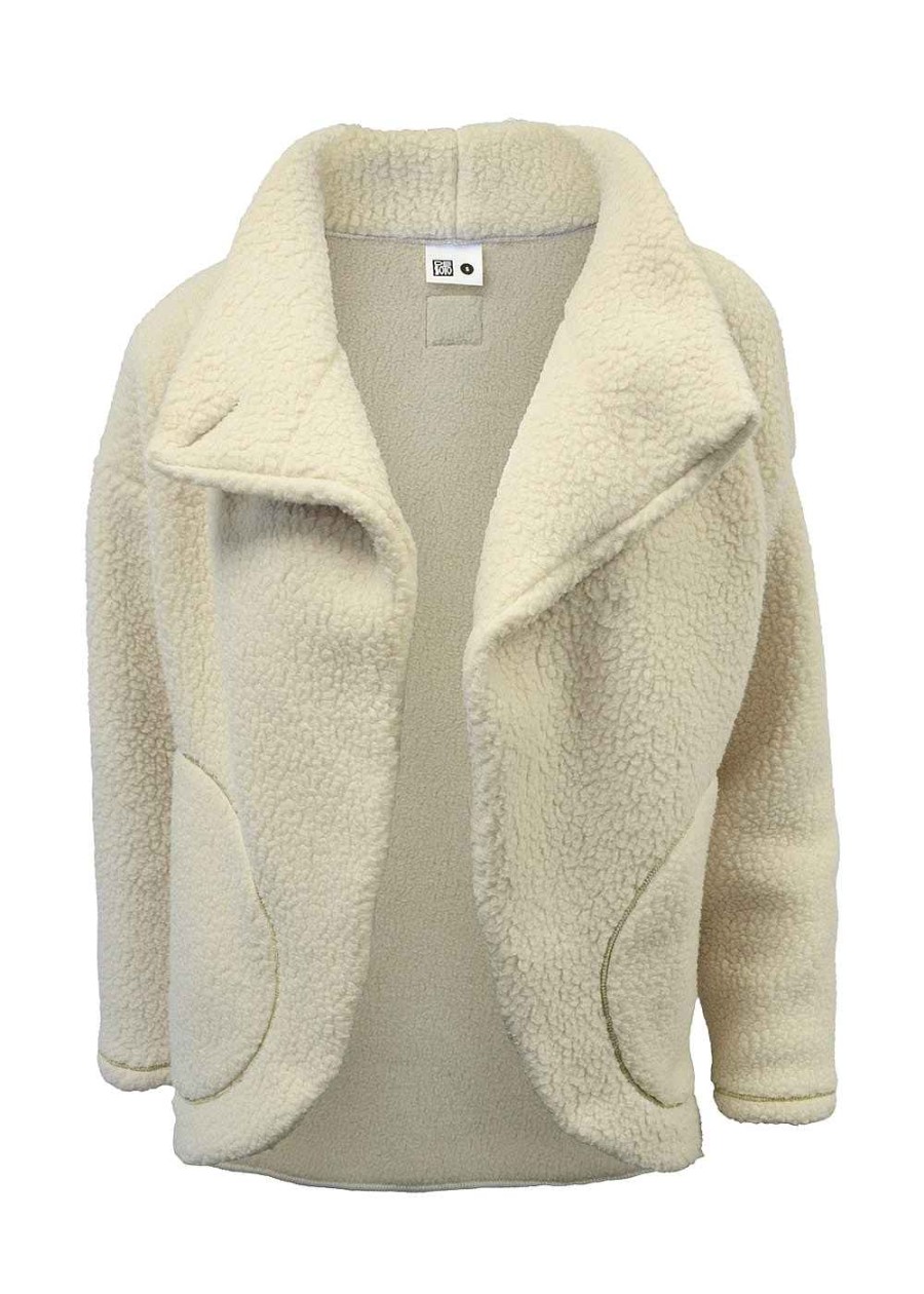 Mujer De Soto | Femme Cortina Wrap Fleece* Cream