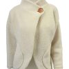 Mujer De Soto | Femme Cortina Wrap Fleece* Cream